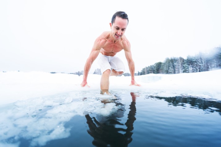 Cold plunge ice bath